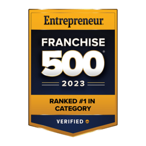 Entrepreneur Franchise 500 2023 badge