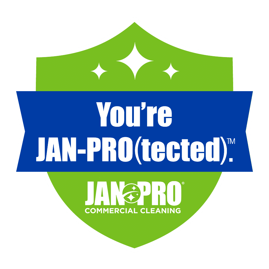 the You're JAN-PRO(tected) green badge