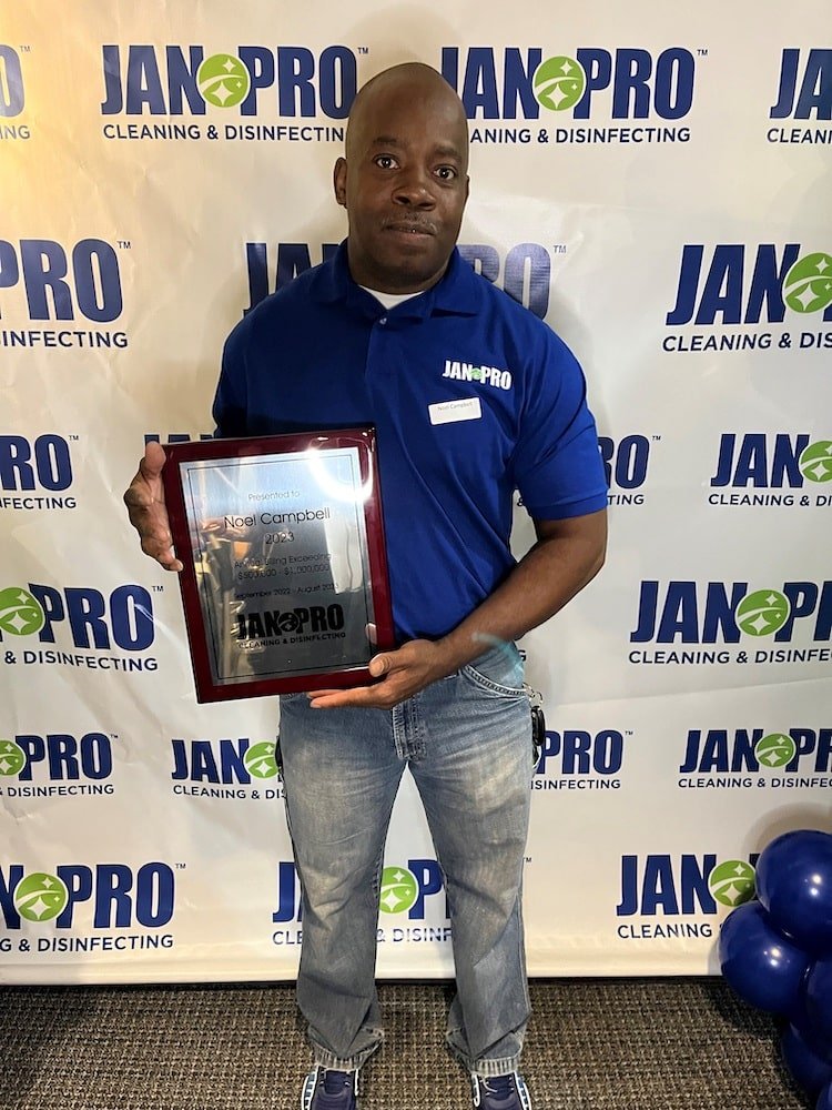 JAN-PRO Cleaning & Disinfecting franchisee Noel Campbell