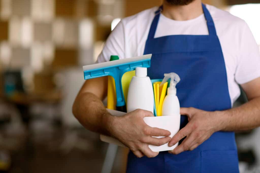 Commercial cleaning with JAN-PRO Cleaning & Disinfecting in OKC.