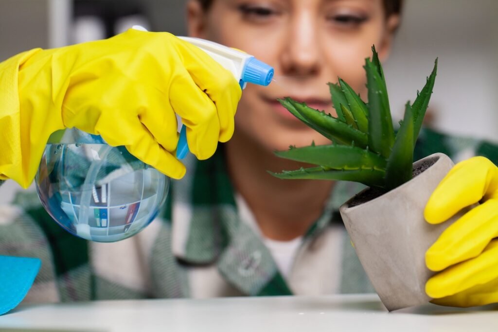 Commercial cleaning with eco-friendly methods