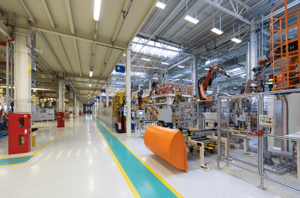 Efficient industrial cleaning.