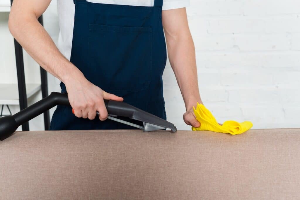Upholstery cleaning services