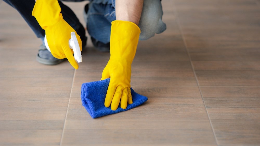 Tile and grout cleaning services