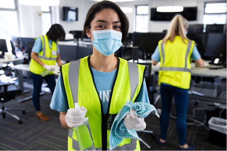 Commercial cleaning services in Burlington, NJ